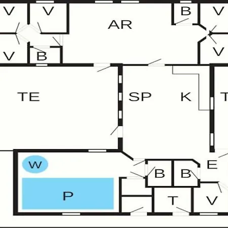 Holiday home 20 Person In Grenaa